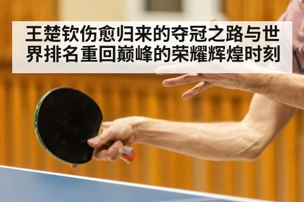 王楚钦伤愈归来的夺冠之路与世界排名重回巅峰的荣耀辉煌时刻